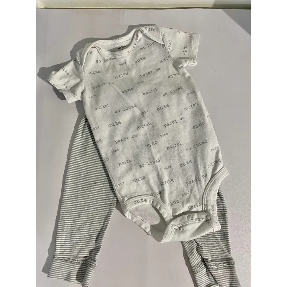 Carter's Onesie & Pant Elephant Se